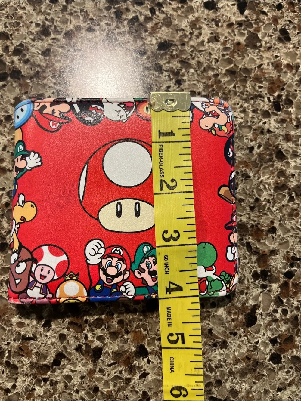 Nintendo Super Mario Red Mushroom Wallet